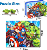 Superhero Puzzle Set