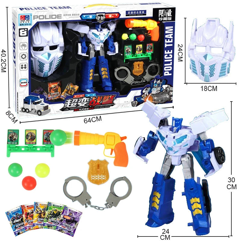 Police Team Action Set