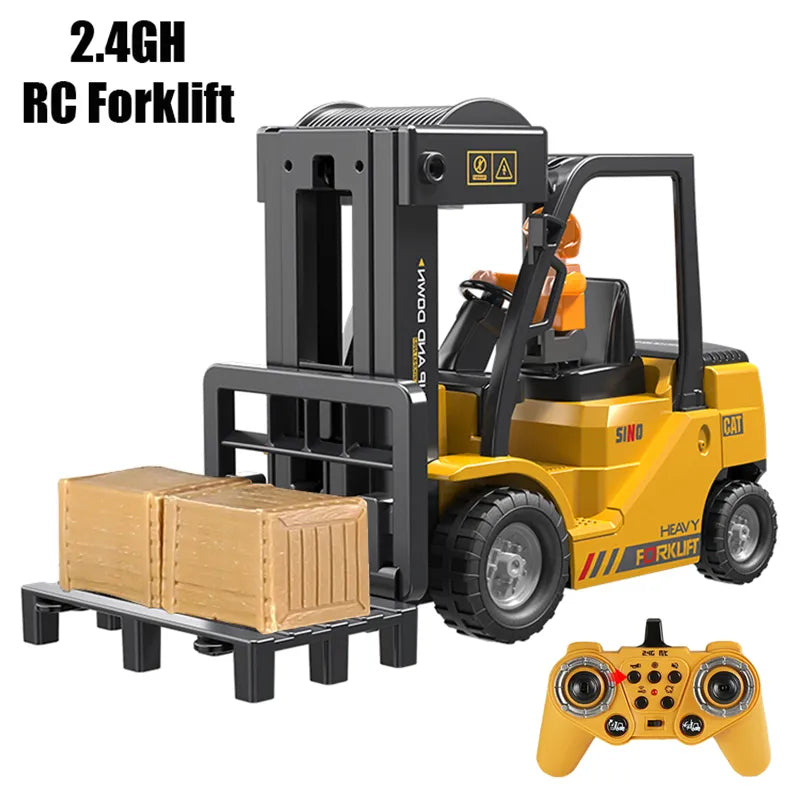 ElectricRC Car Car Children Toys Remote Control Car Toys for Boys Liftable Forklift Truck Electric Car for Kid 230925