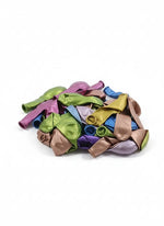 Super Metallic Latex Balloons 50pcs