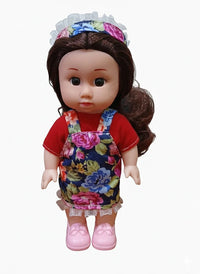 Floral Dress Doll