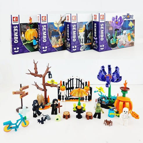 Sembo Block Halloween party