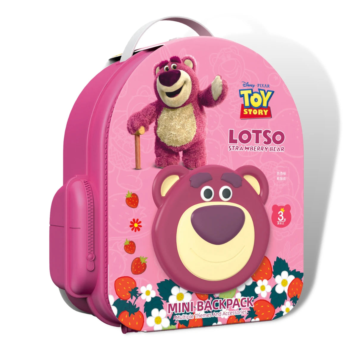 Lotso Strawberry Bear Backpack