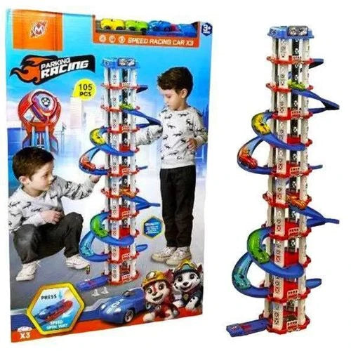 Spiral Car Track Set