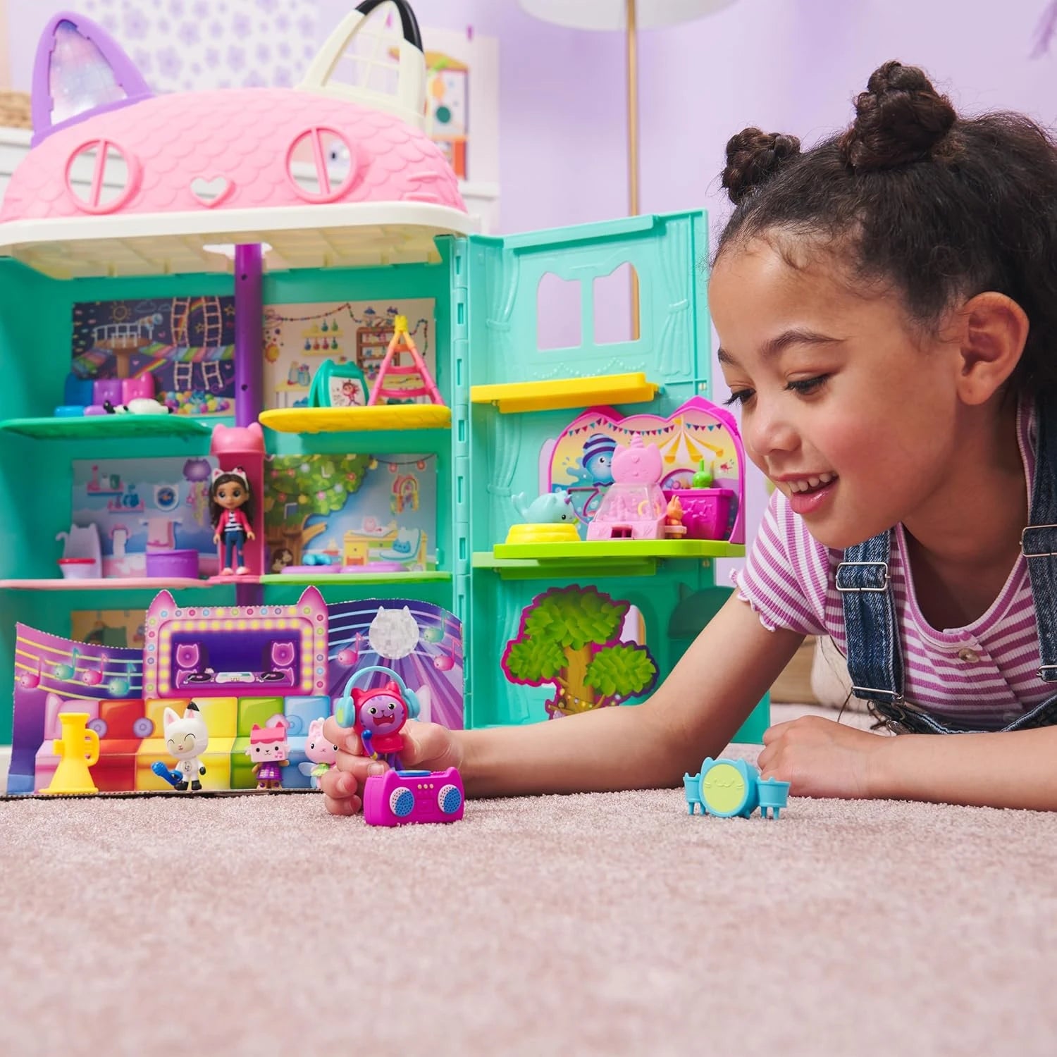 Gabby's Dollhouse Musical Set