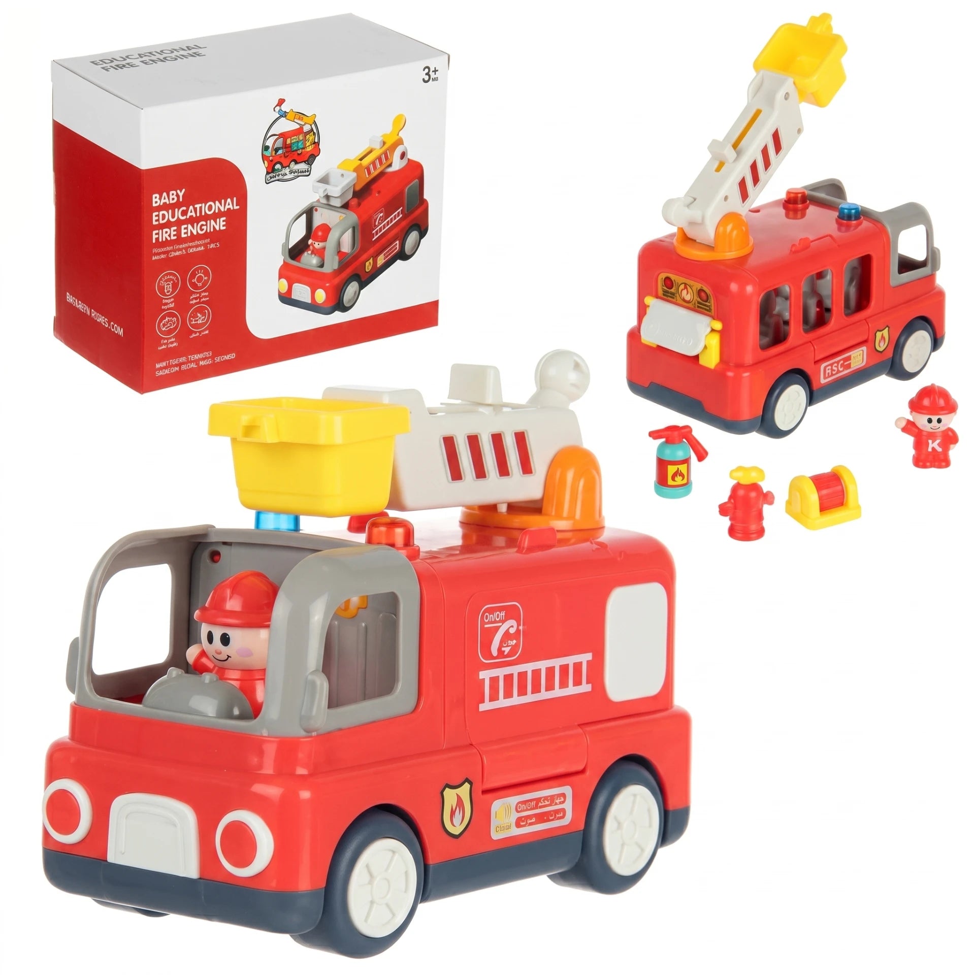 Educational Fire Engine Toy