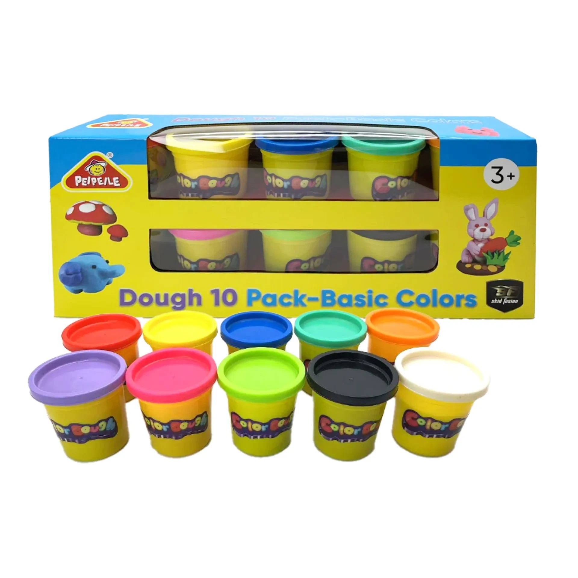 Dough 10 Pack-Basic Colors