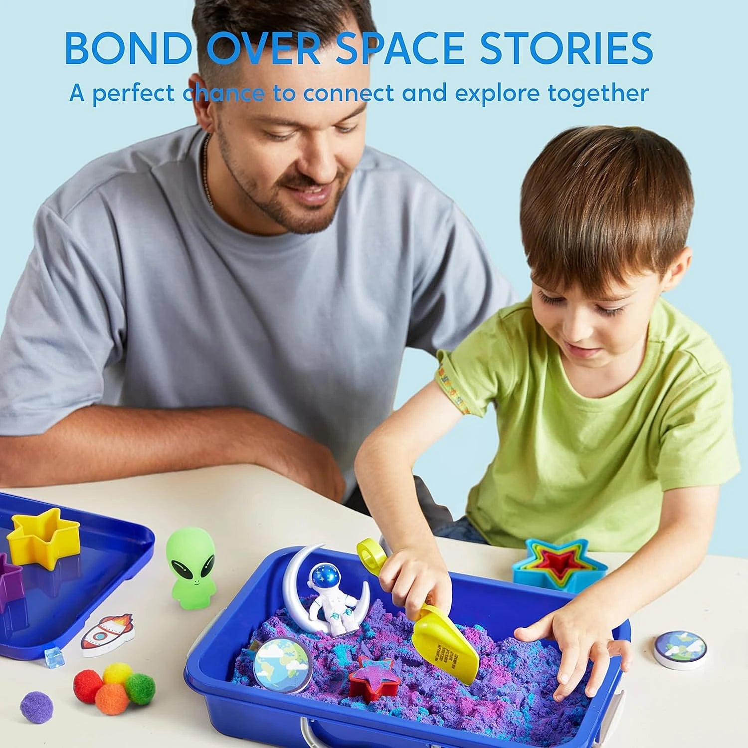 Sensory Bin Outer Space