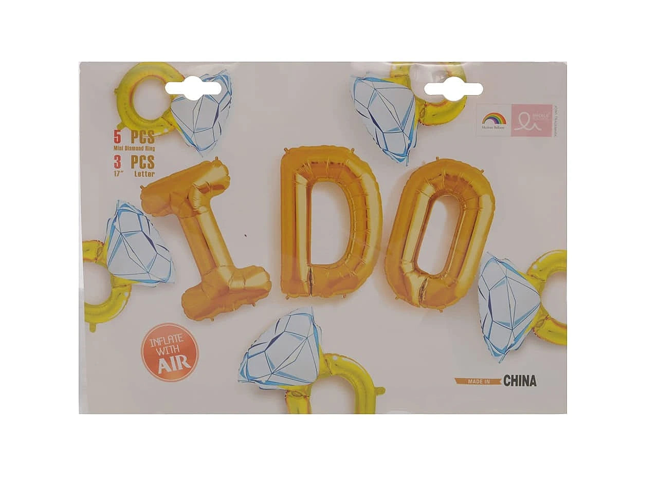 I DO Balloon Set