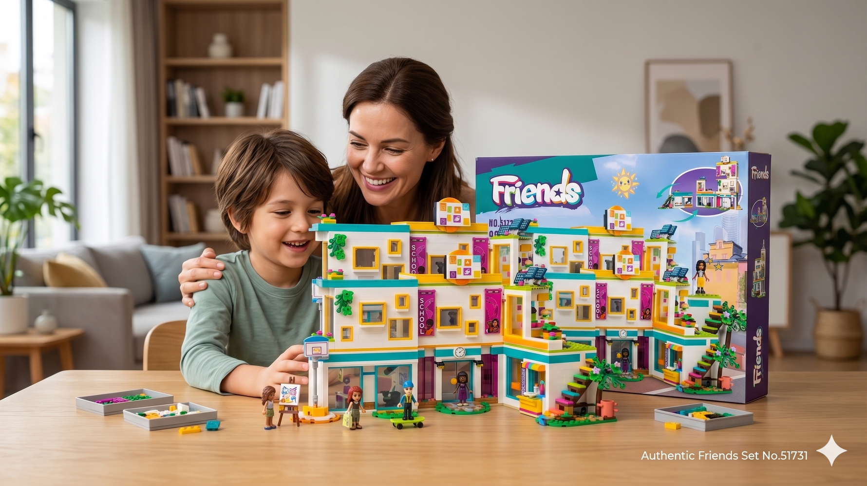 Friends School Building Set