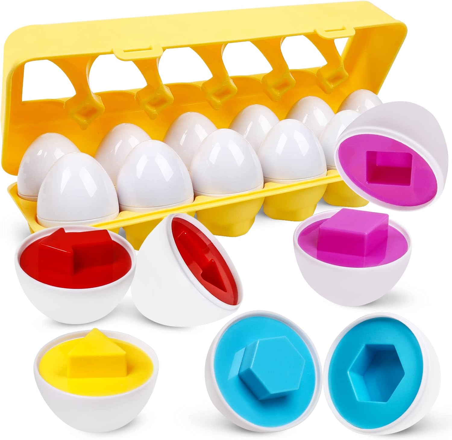 Shape Sorting Eggs