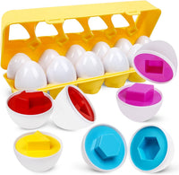 Shape Sorting Eggs