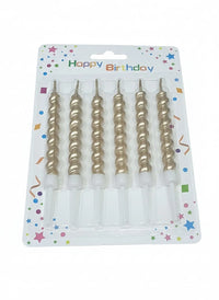 Spiral Birthday Candles
