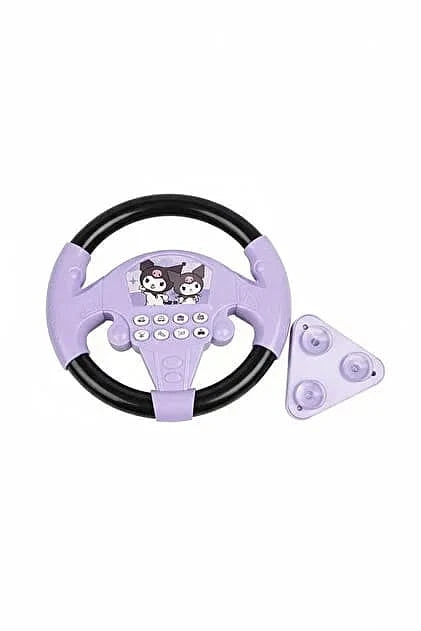 Purple Driving Wheel Toy