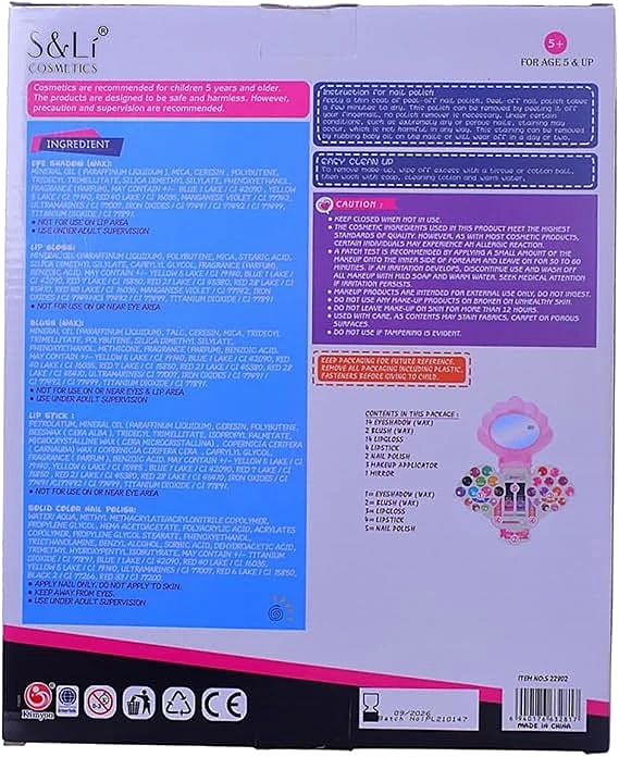 Shell Shape Makeup Box