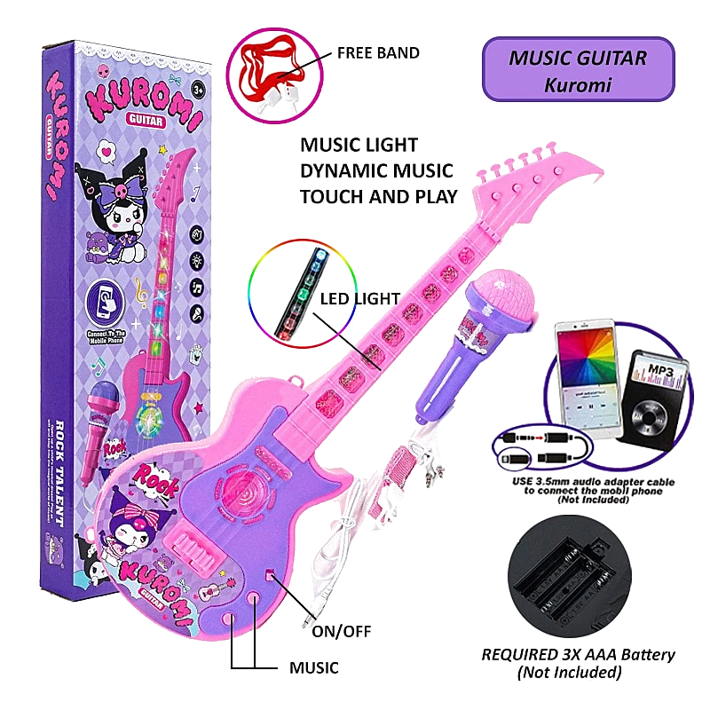 Kuromi Rock Talent Guitar