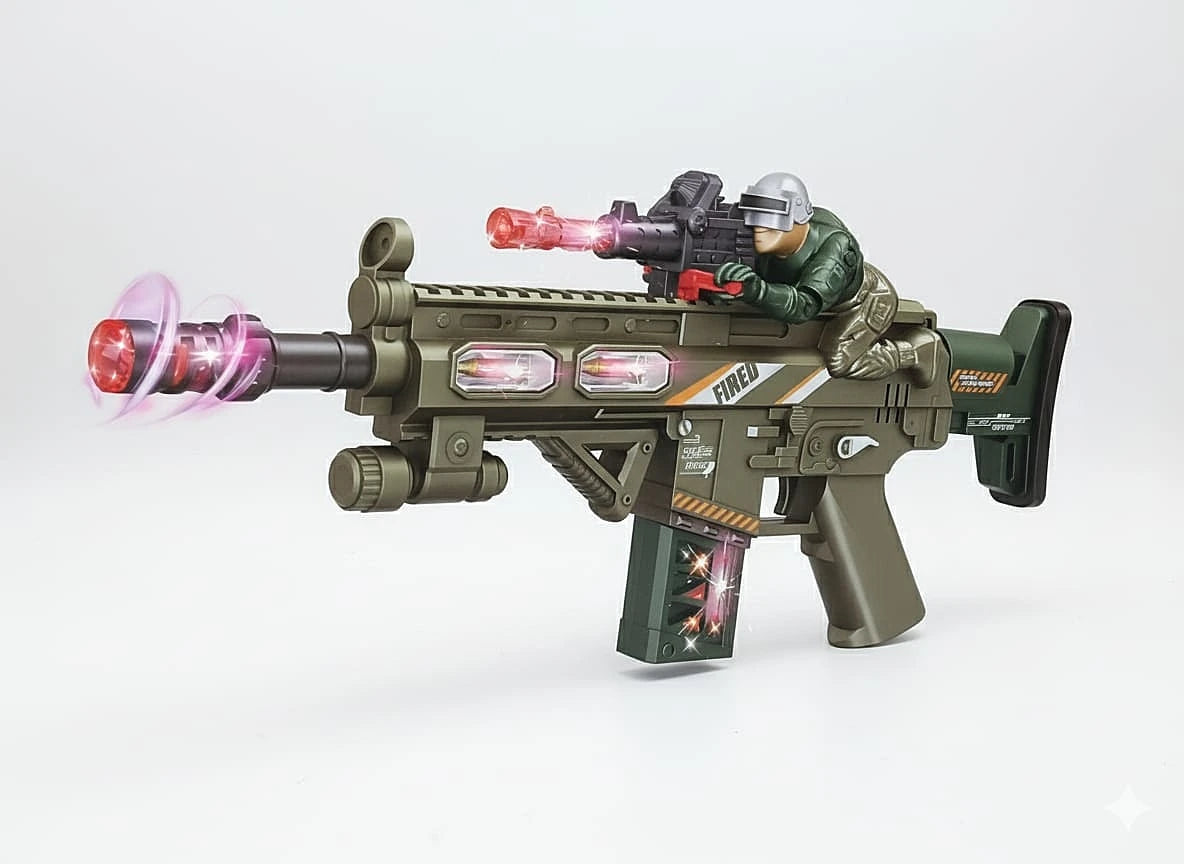 Electric Submachine Gun Toy