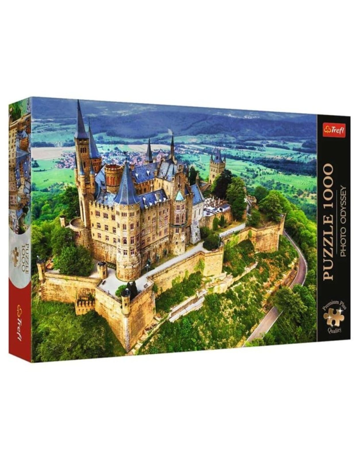 أحجية الصور المقطوعة TREFL Premium Plus قلعة هوهنزولرن ألمانيا، مجموعة من 1000 قطعة 