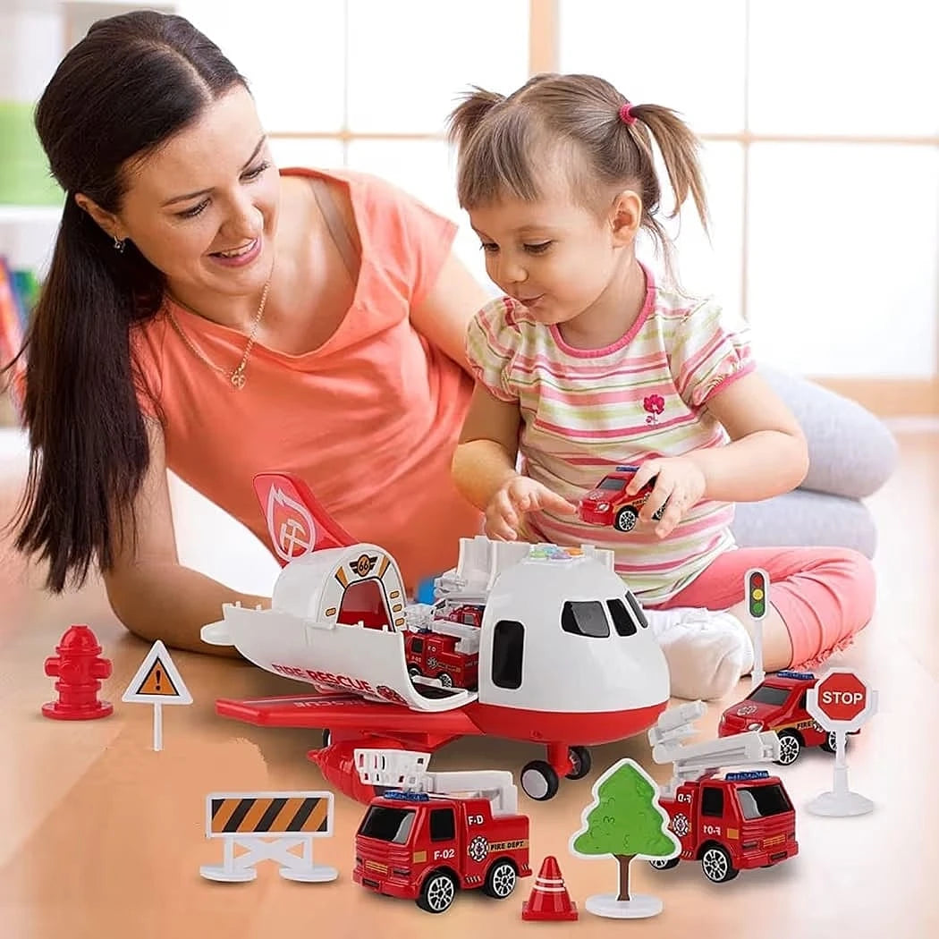 Fire Rescue Airplane Toy