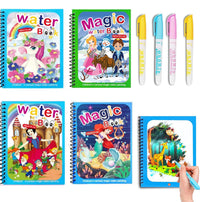 Magic Water Painting Book
