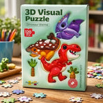 Dinosaur 3D Visual Puzzle