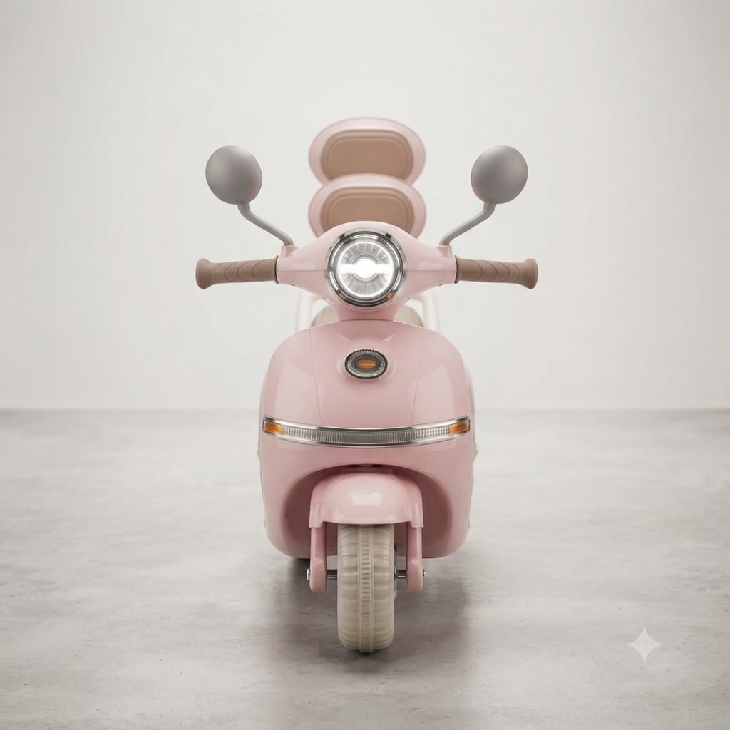 Pink Ride On Scooter