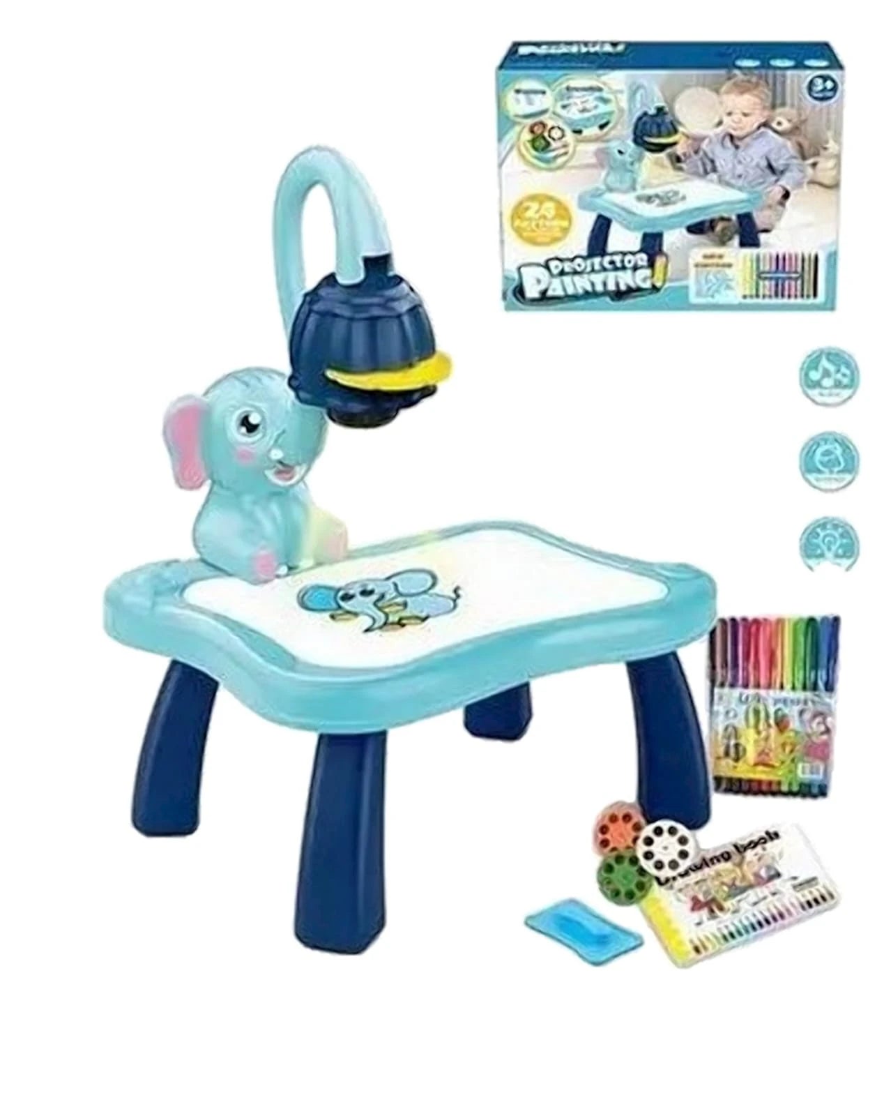 Projector Painting Activity