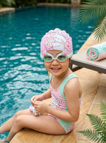 Kids' Fun Character Swimming Set: Cap & Goggles