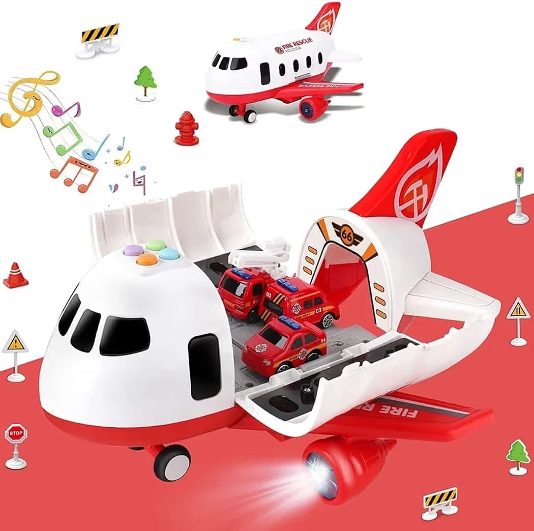 Fire Rescue Airplane Toy