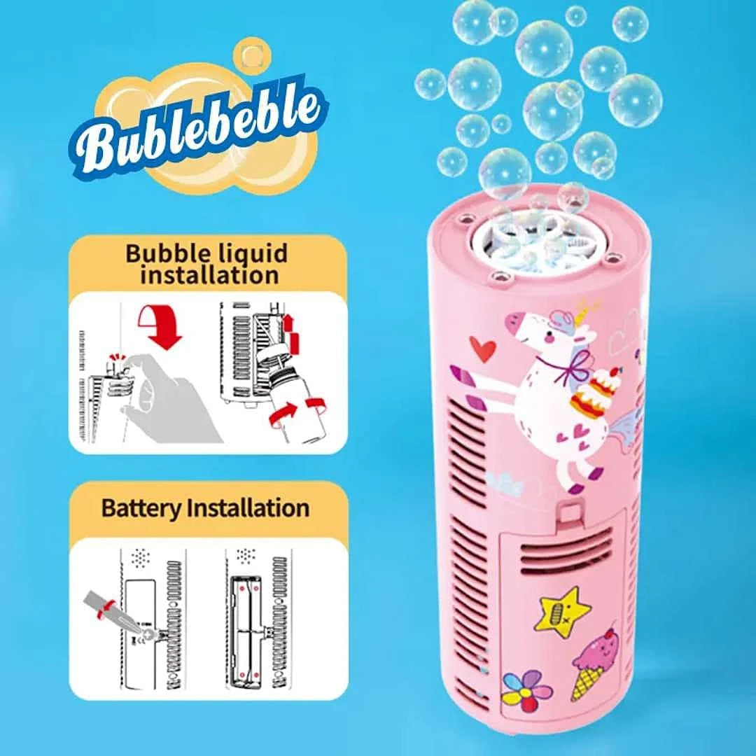 Kaleidoscope Bubble Machine