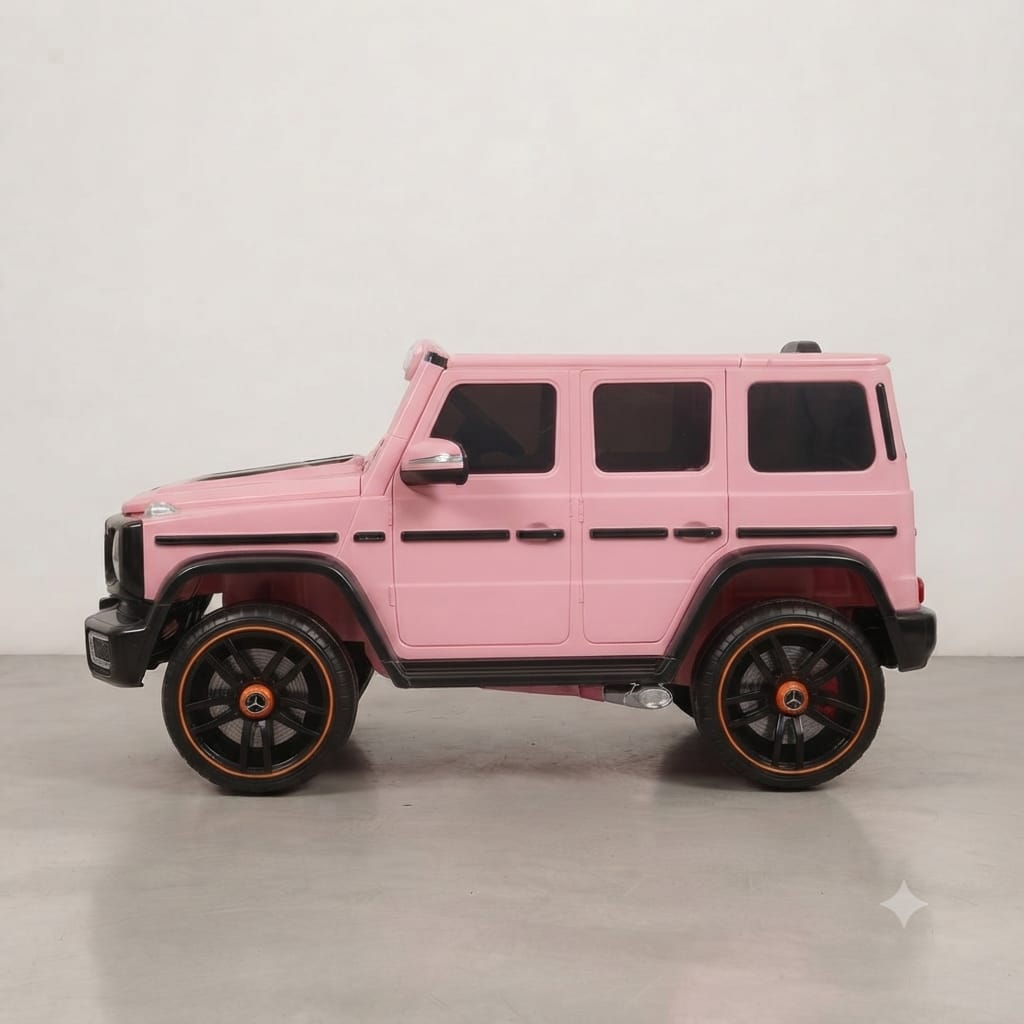 Pink Ride-On Car
