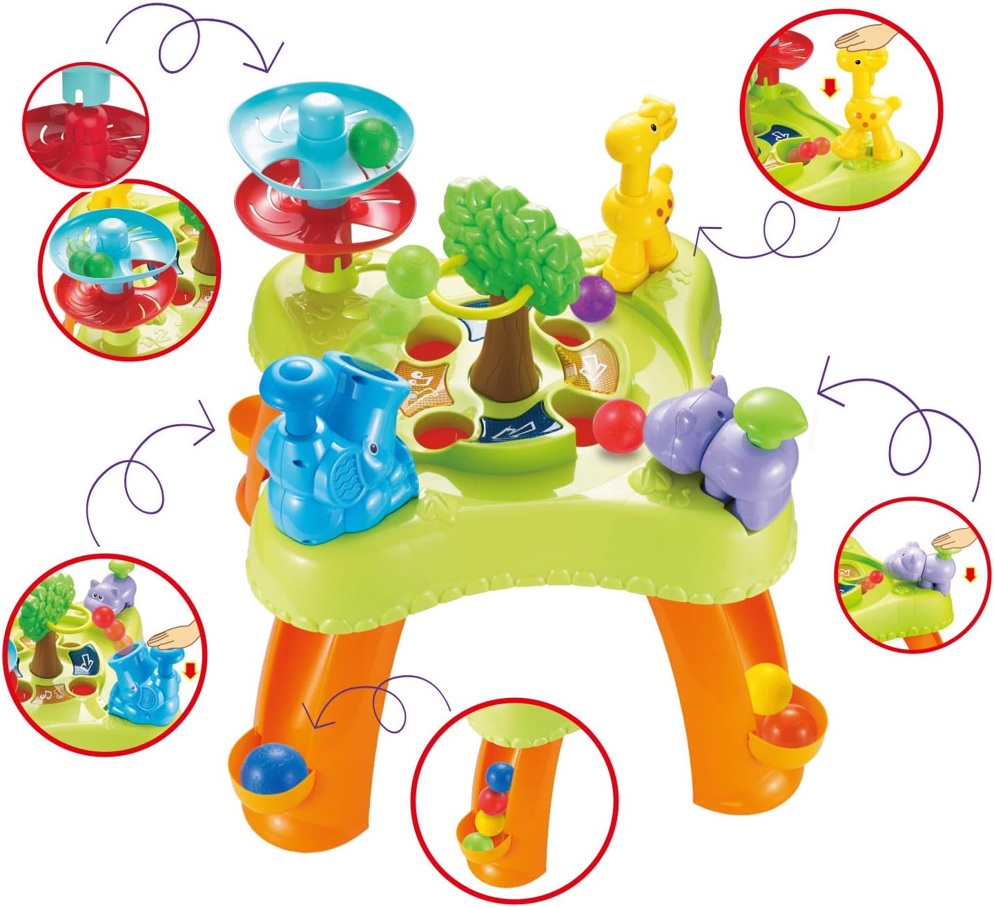 Activity Ball Run Table