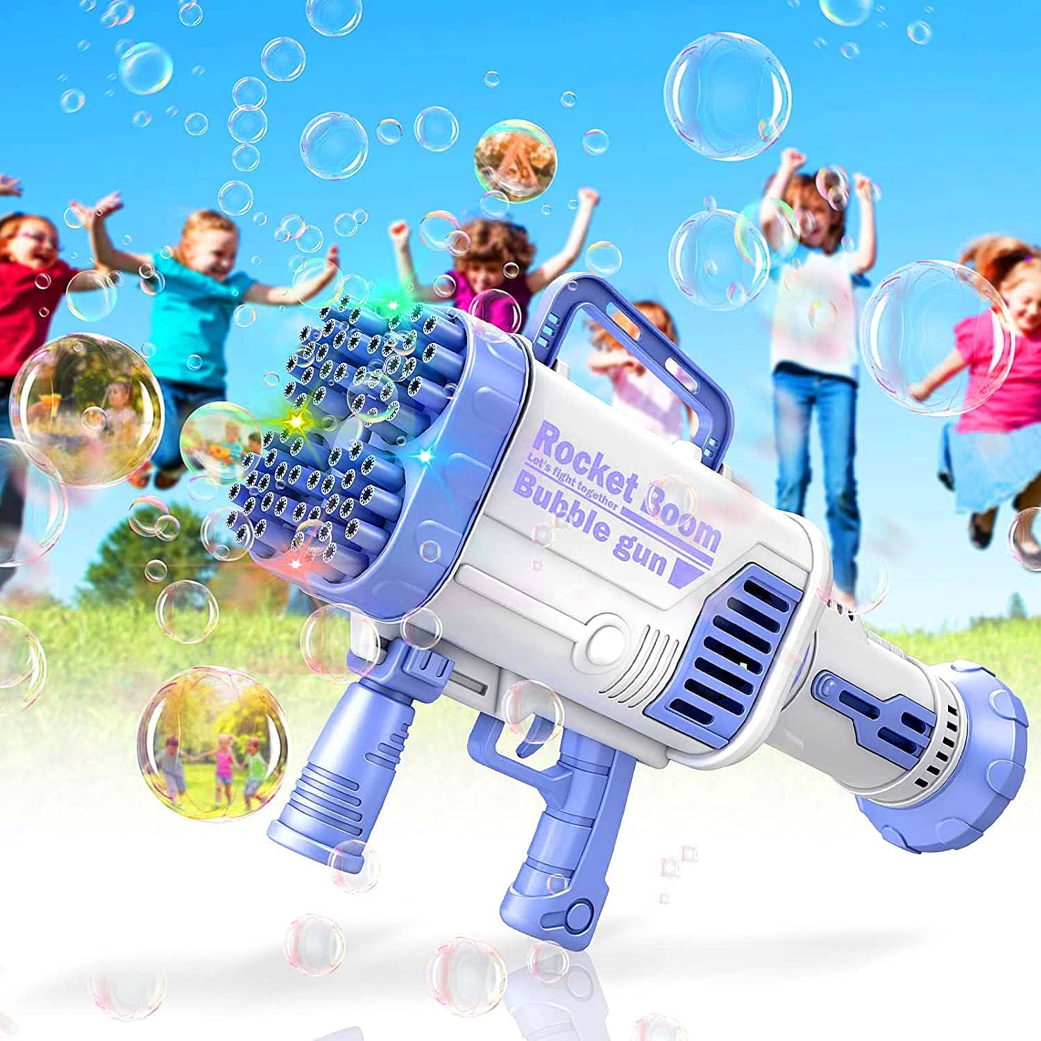 Rocket Boom Bubble Gun