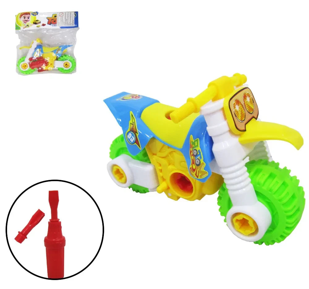 Colorful Toy Motorcycle