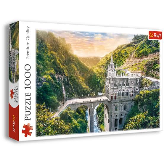 Puzzles - "1000" - Las Lajas Sanctuary, Colombia
