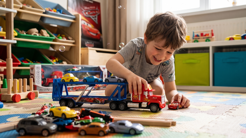 Lightning McQueen Racing Truck