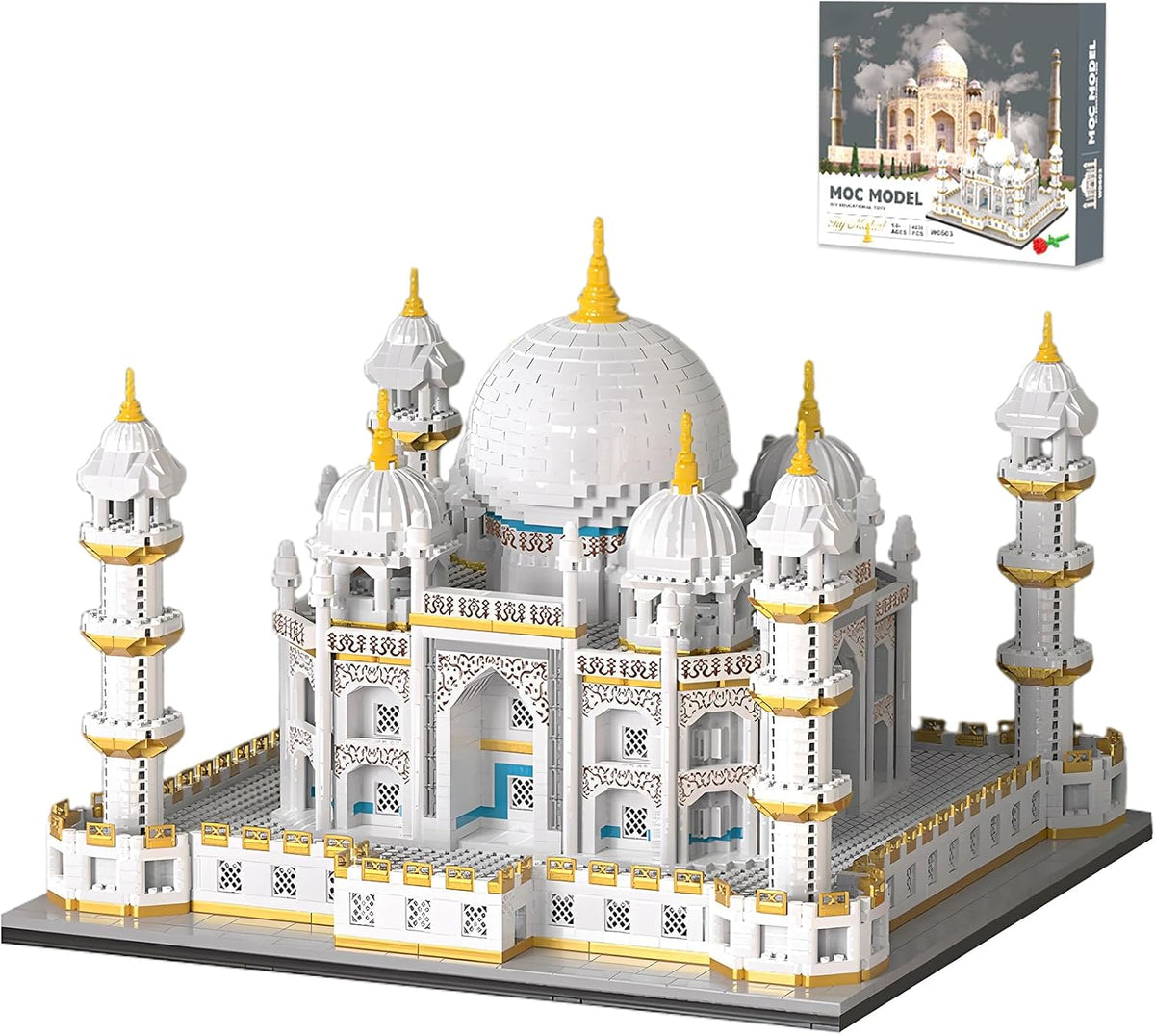 MOC Model Taj Mahal Blocks