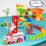 DIY Puzzle Train Set
