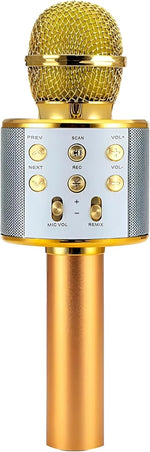 Golden Karaoke Microphone