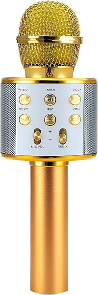Golden Karaoke Microphone