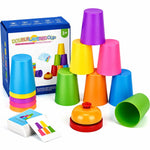 Double Layered Educational Cup Game