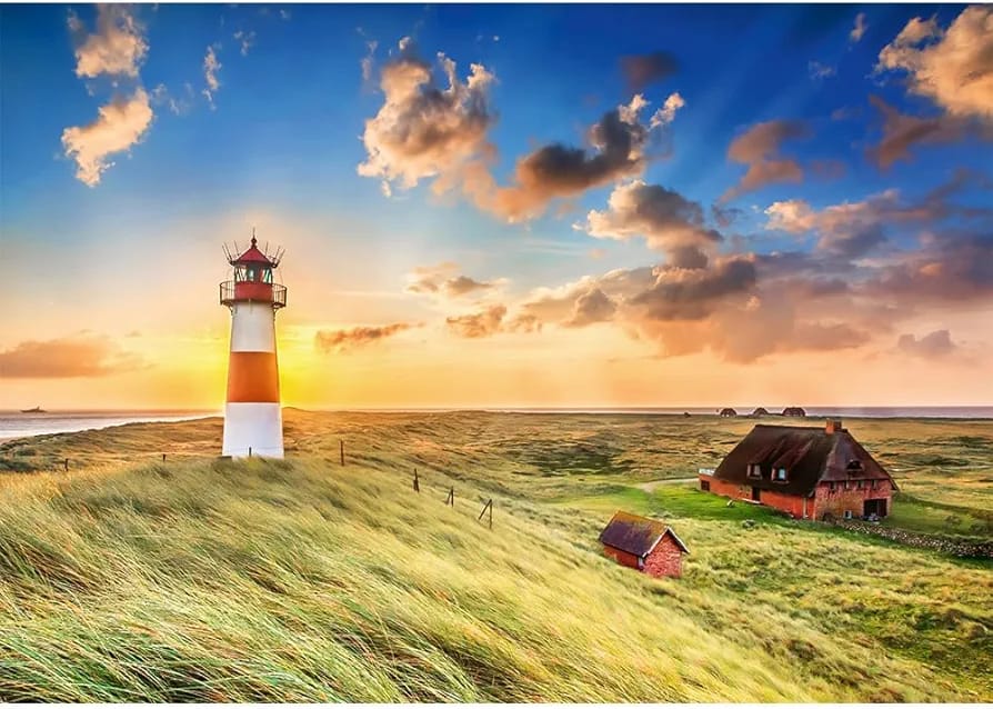 منارة تريفيل ليست-أوست، ألمانيا، أحجية الصور المقطوعة (1000 قطعة) 