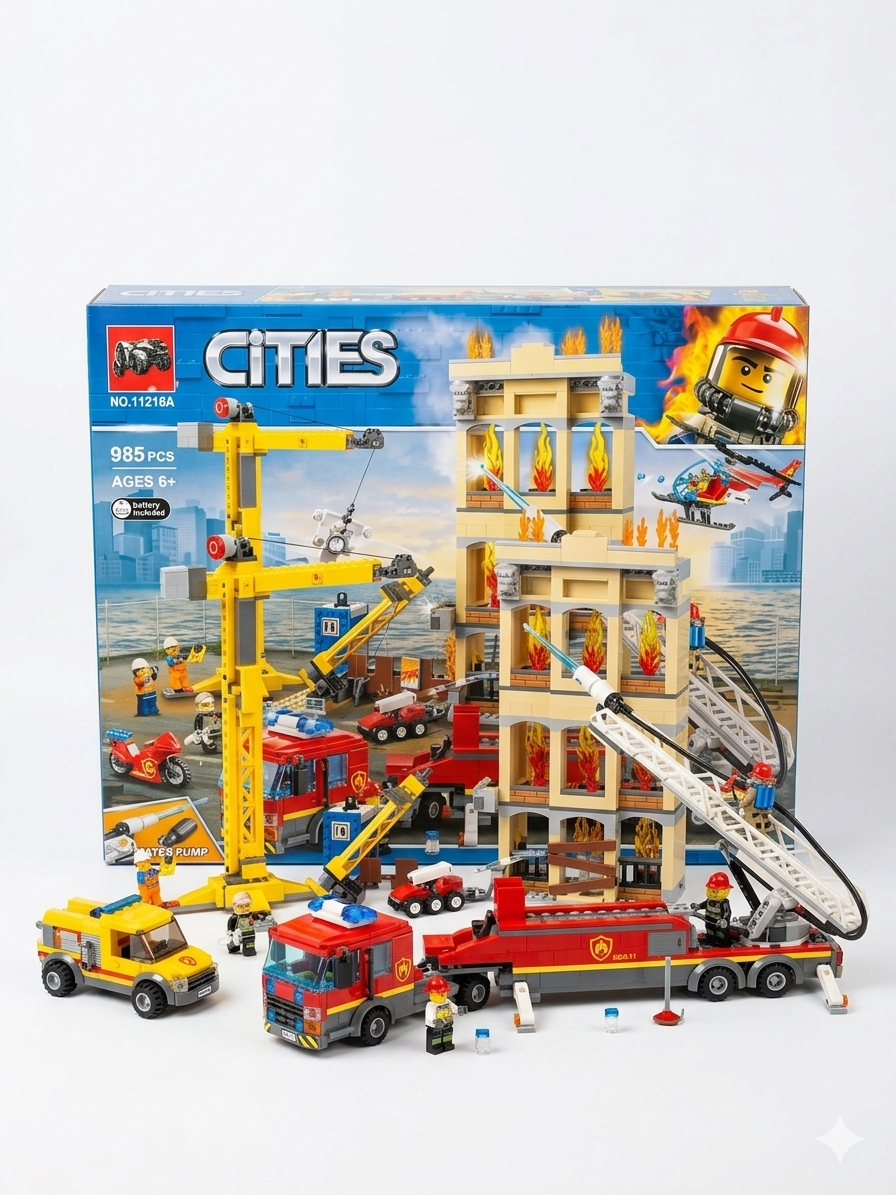 Cities Fire Rescue Set