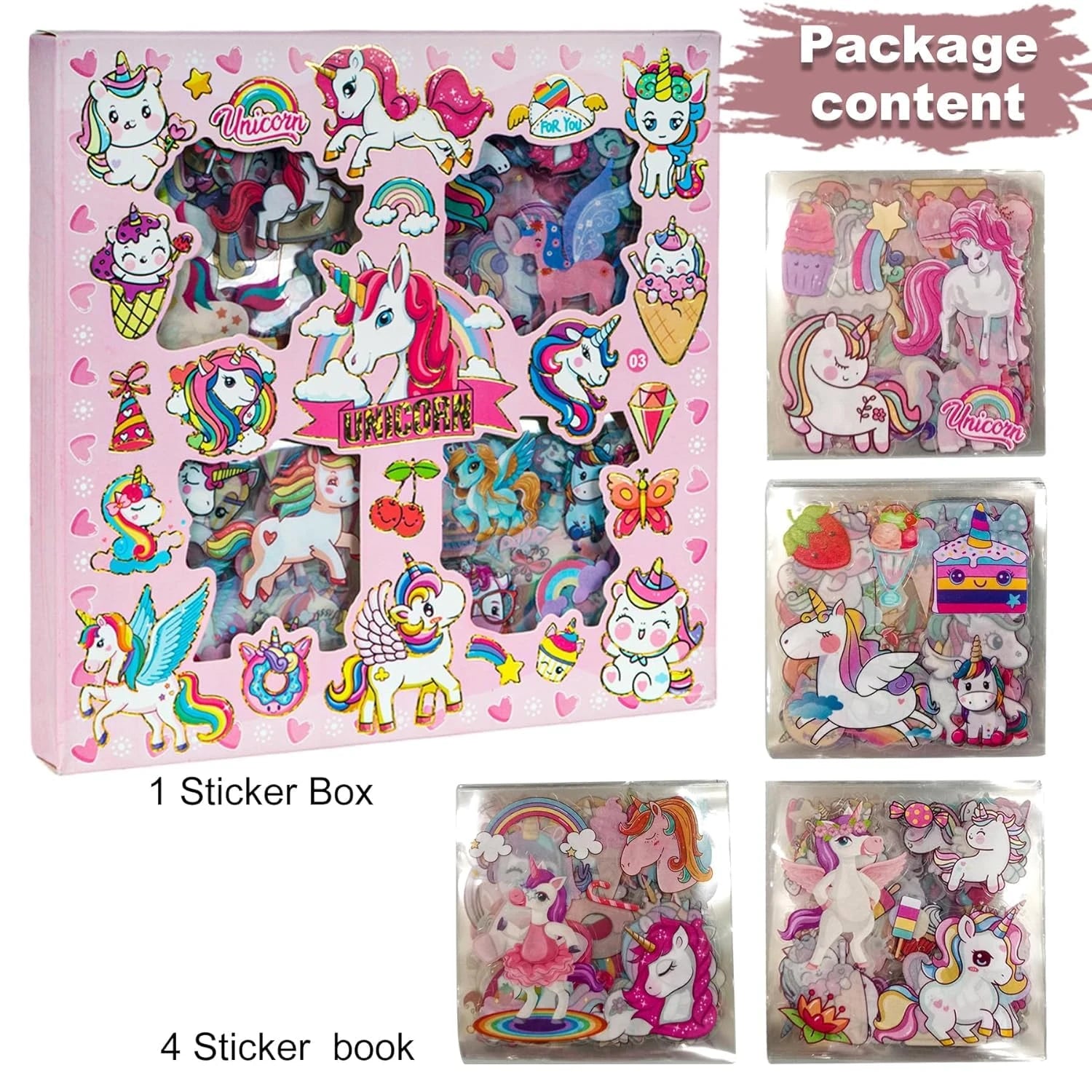 Unicorn Sticker Set