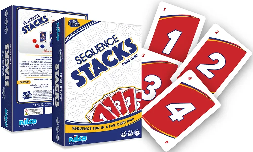 Sequence Stacks Card Game