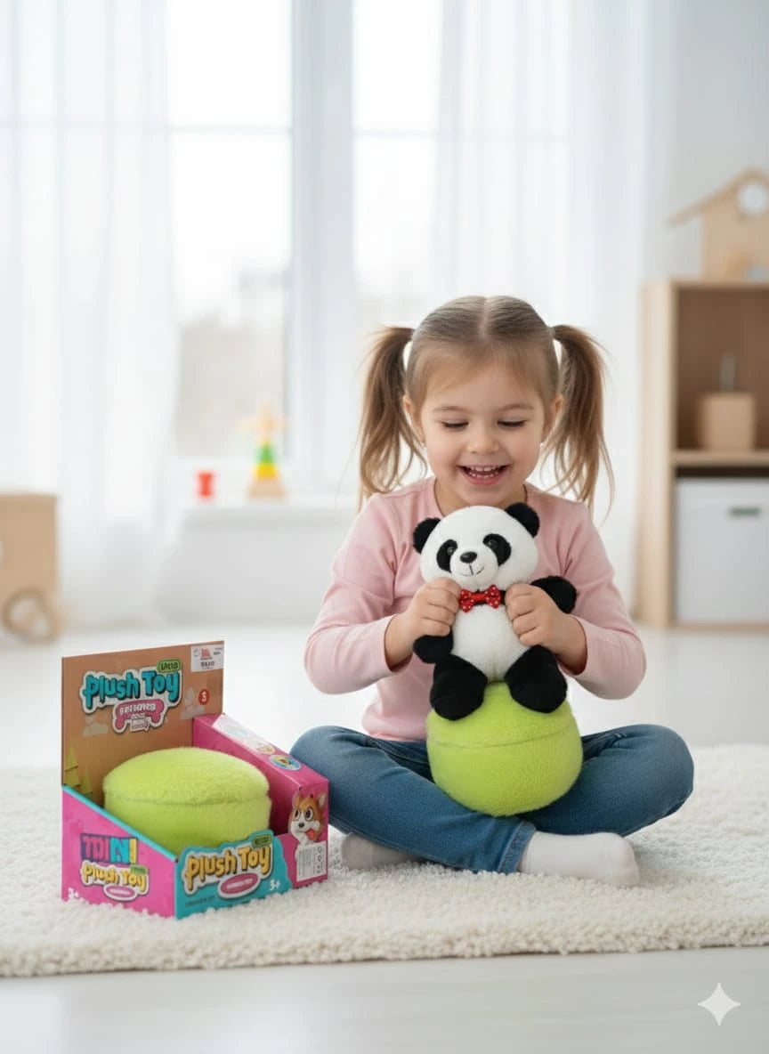 Mini Plush Panda Toy