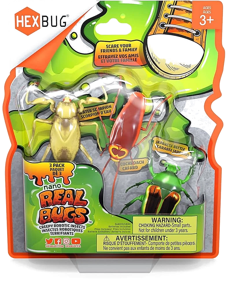 HEXBUG Real Bugs 3-Pack