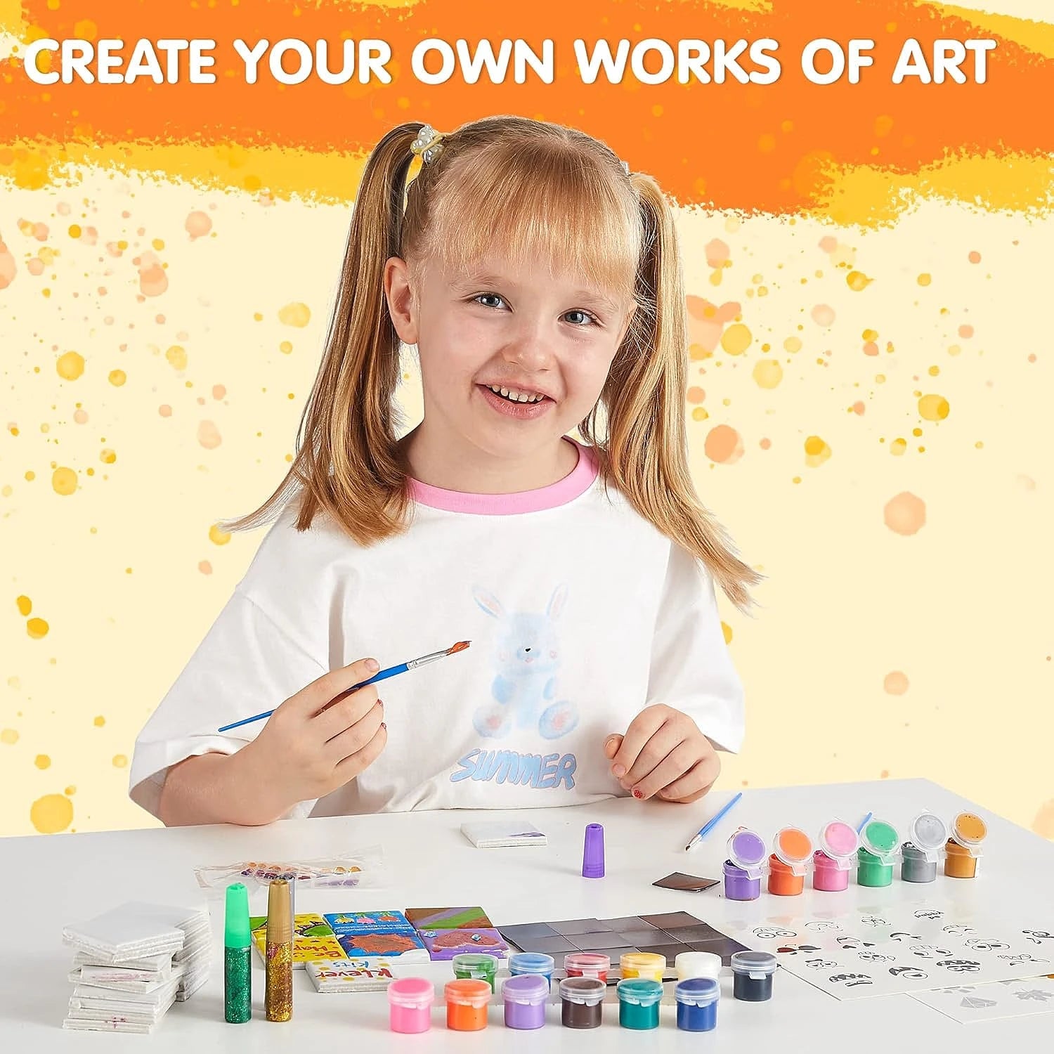 Klever Tile Painting Magnets