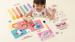 DIY Educational Coloring Sand Art