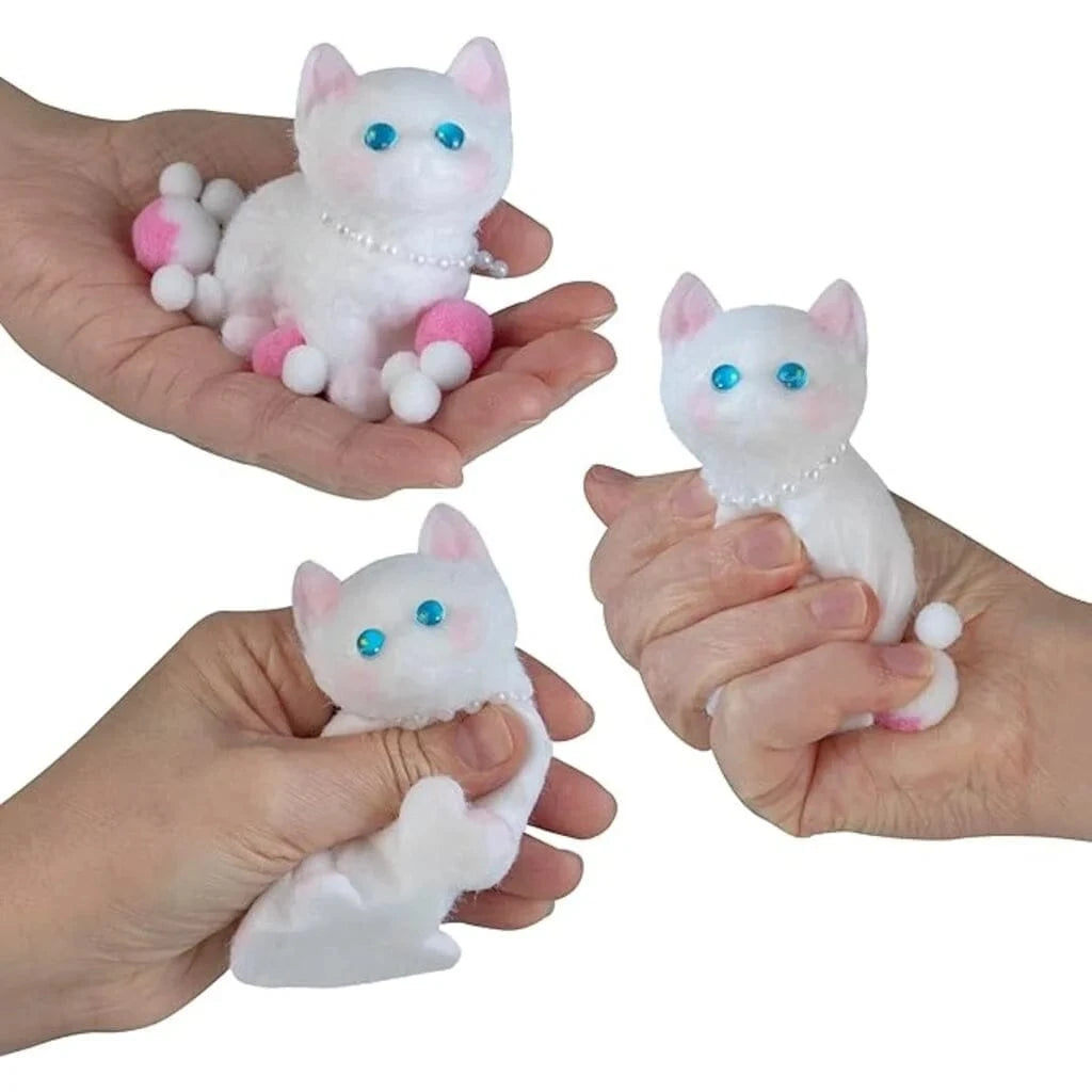 Cute White Cat Toy